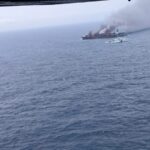 Firefighting ops on MV WAN HAI 503 reduced as ICG,…