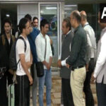 Operation Sindhu: MoS Kirti Vardhan Singh welcomed the first group…
