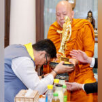 Union Minister Kiren Rijiju receives special statue of Emperor Ashoka…