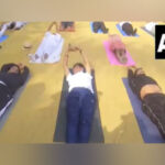 Union Minister Piyush Goyal joins yoga event in Mumbai