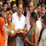 BJD Vice-President Debi Prasad Mishra and others offer prayers at…