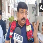 BJP’s Ludhiana West candidate Jiwan Gupta offers prayers at Durga…