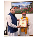 Uttarakhand CM Pushkar Singh Dhami meets Padma Bhushan awardee Anil…