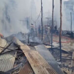 UP: Massive fire guts 20-25 shops at Ram Leela Maidan…