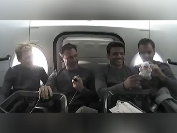 Axiom-4 crew members enroute to ISS (Photo/ Axiom 4)