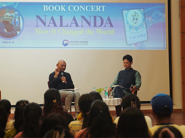 Korean Cultural Centre hosts discussion on 'Nalanda' (Photo/ANI) Korean Cultural Centre hosts discussion on 'Nalanda' (Photo/ANI)