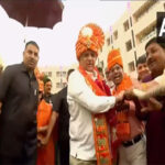 Ahmedabad: Gujarat CM Bhupendra Patel pulls chariot as Jagannath Rath…