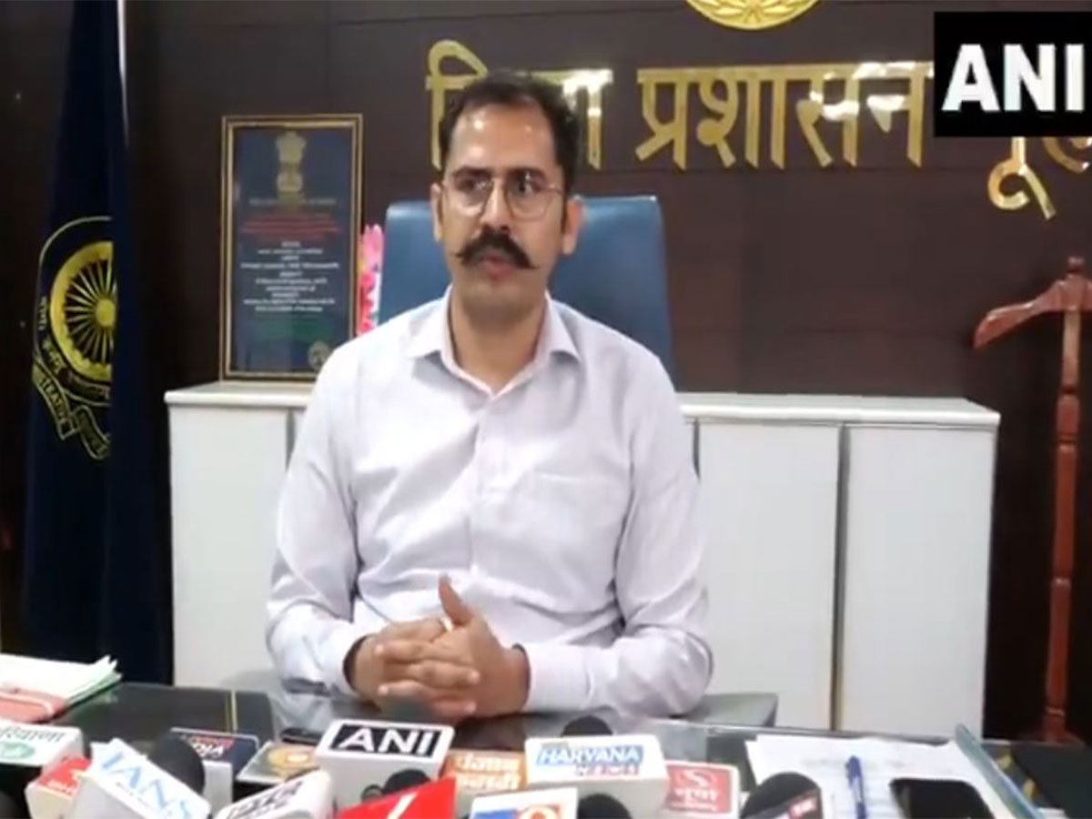 DC Vishram Kumar Meena (Photo/ANI) DC Vishram Kumar Meena (Photo/ANI)