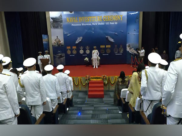 Chief of the Naval Staff (CNS), Admiral Dinesh K Tripathi (Photo/ANI) Chief of the Naval Staff (CNS), Admiral Dinesh K Tripathi (Photo/ANI)