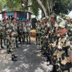 ADG BSF Eastern Command visits border area in Tripura