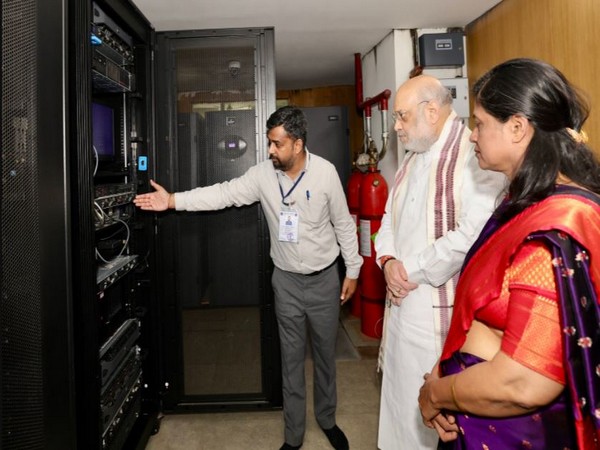 Union Home Minister Amit Shah at Information and Library Network Centre (Photo/X: @AmitShah) Union Home Minister Amit Shah at Information and Library Network Centre (Photo/X: @AmitShah)