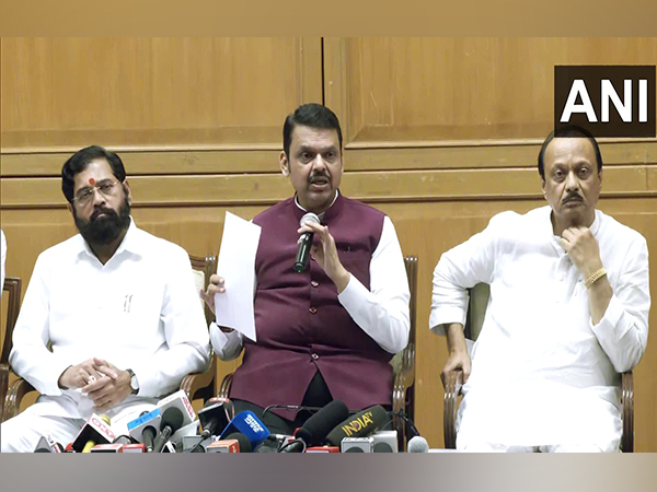 Maharashtra CM Devendra Fadnavis (Centre) with Deputy CMs Eknath Shinde (left) and Ajit Pawar (right) (Photo/ANI) Maharashtra CM Devendra Fadnavis (Centre) with Deputy CMs Eknath Shinde (left) and Ajit Pawar (right) (Photo/ANI)