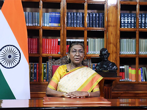President Droupadi Murmu (File Photo/ANI) President Droupadi Murmu (File Photo/ANI)