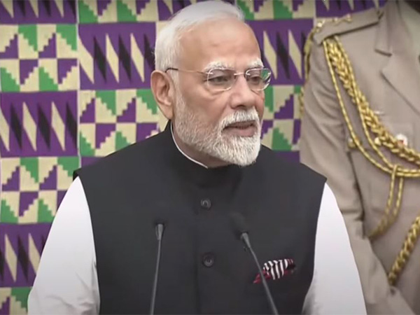 Prime Minister Narendra Modi addressing to the Parliament of Ghana (Photo/ MEAYotube) Prime Minister Narendra Modi addressing to the Parliament of Ghana (Photo/ MEAYotube)