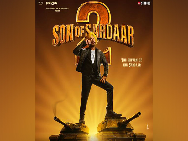 Poster of Son Of Sardaar 2 (Image source: Instagram) Poster of Son Of Sardaar 2 (Image source: Instagram)
