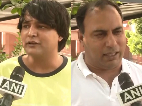 Bharat S Shrinate, Amit Jani (Image source/ANI) Bharat S Shrinate, Amit Jani (Image source/ANI)
