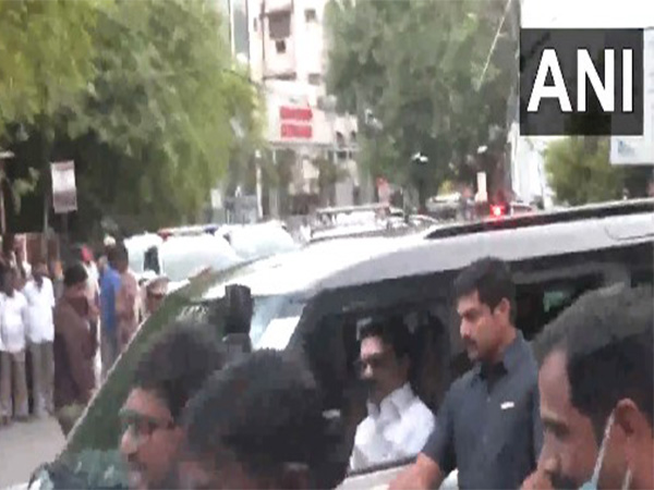 CM Stalin discharged from hospital (Photo/ANI) CM Stalin discharged from hospital (Photo/ANI)