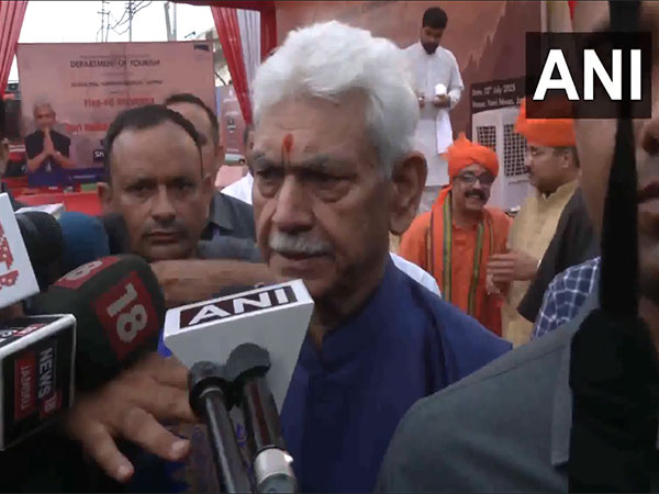 Jammu and Kashmir Lieutenant Governor Manoj Sinha (Photo/ANI) Jammu and Kashmir Lieutenant Governor Manoj Sinha (Photo/ANI)