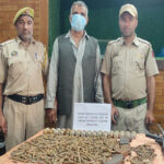 J-K: Security forces recover arms, ammunition in Kralpora, one arrested