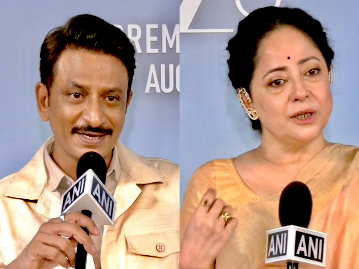 Rajesh Tailang and Sheeba Chadha (Image Source: ANI) Rajesh Tailang and Sheeba Chadha (Image Source: ANI)