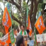 Karnataka: BJP leaders hold protest in Tumakuru over shortage of…