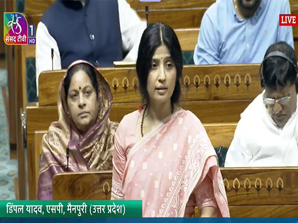 Samajwadi Party (SP) MP Dimple Yadav (Photo-Sansad TV) Samajwadi Party (SP) MP Dimple Yadav (Photo-Sansad TV)