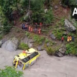 J-K: Bus carrying ITBP jawans falls into river; Rescue Op…