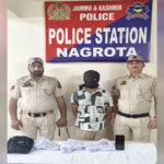 J-K: Terror associate held at Nagrota, three pistols and ammunition…