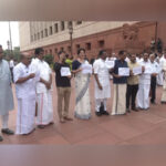 Parliament: Priyanka Gandhi joins Congress protest against arrest of two…
