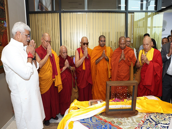 The sacred Piprahwa relics of Bhagwan Buddha have came home after 127 long years. (Photo/ANI) The sacred Piprahwa relics of Bhagwan Buddha have came home after 127 long years. (Photo/ANI)