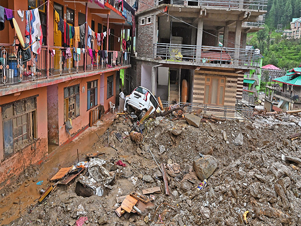 Cloudburst aftermath at Thunag of Seraj valley, in Mandi (File Photo/ANI) Cloudburst aftermath at Thunag of Seraj valley, in Mandi (File Photo/ANI)