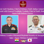 CDS General Anil Chauhan meets Japan’s Chief of Staff to…