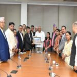 Gujarat: 14 young Nepalese MPs and leaders from eight political…