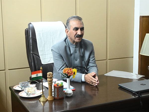 Himachal CM Sukhvinder Singh Sukhu (File Photo/ANI) Himachal CM Sukhvinder Singh Sukhu (File Photo/ANI)