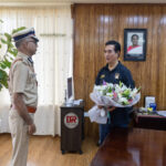 Mizoram: Newly appointed DGP Sharad Agarwal calls on CM Lalduhoma