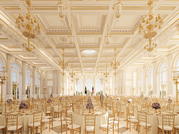 Renders of White House State Ballroom (Photo/ White House) 