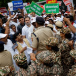 Rahul Gandhi among opposition leaders detained during protest against India…