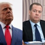 Trump warns Medvedev to “watch his words,” calls him “failed…