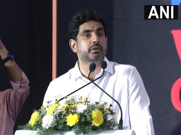 Andhra Pradesh Minister Nara Lokesh (File photo/ANI) Andhra Pradesh Minister Nara Lokesh (File photo/ANI)
