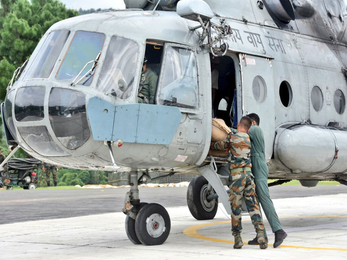 Joint operation conducted by IAF and Assam Rifles (Photo/PRO Defence) Joint operation conducted by IAF and Assam Rifles (Photo/PRO Defence)