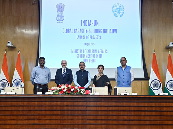MEA Secretary West Tanmay Lal launching the projects (Photo/ X@MEAIndia) MEA Secretary West Tanmay Lal launching the projects (Photo/ X@MEAIndia)