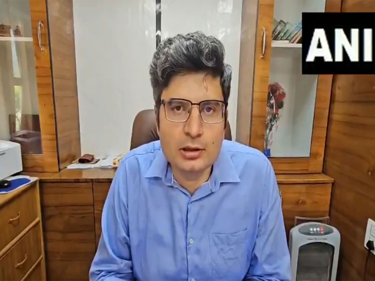 , Chamoli District Magistrate Sandeep Tiwari (Photo/ANI) 