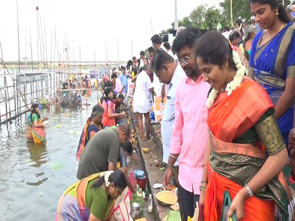 Visuals from Trichy (Photo/ANI) Visuals from Trichy (Photo/ANI)