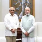 Gujarat CM meets PM Modi, discusses development of industry, social…