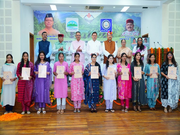 Uttarakhand CM Dhami distributed appointment letters to 187 selected candidates (Photo/ANI) Uttarakhand CM Dhami distributed appointment letters to 187 selected candidates (Photo/ANI)