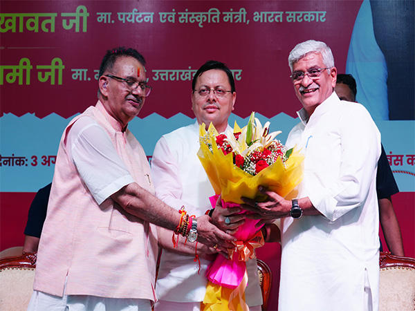 Uttarakhand Chief Minister Pushkar Singh Dhami and Union Tourism and Culture Minister Gajendra Singh Shekhawat (Photo/CMO) Uttarakhand Chief Minister Pushkar Singh Dhami and Union Tourism and Culture Minister Gajendra Singh Shekhawat (Photo/CMO)