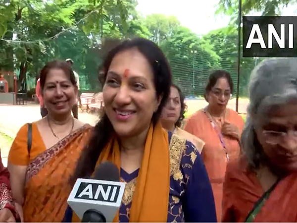 Aparna Purohit, wife of Lt Colonel Prasad Shrikant Purohit (Photo/ANI) Aparna Purohit, wife of Lt Colonel Prasad Shrikant Purohit (Photo/ANI)