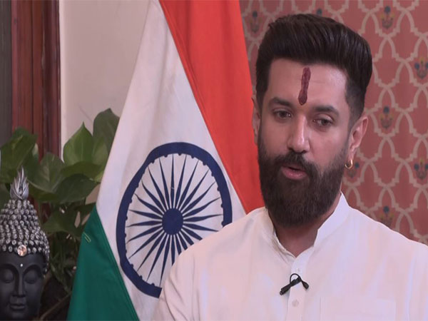 Union Minister Chirag Paswan (Photo/ANI) Union Minister Chirag Paswan (Photo/ANI)