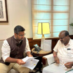 Visakhapatnam MP Sribharath meets Union Steel Minister Kumaraswamy, urges reinstatement…