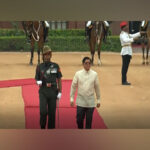 Philippines President recieves ceremonial welcome at Rashtrapati Bhawan